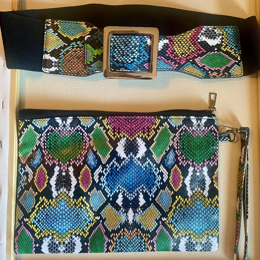 Purse with Matching Belt